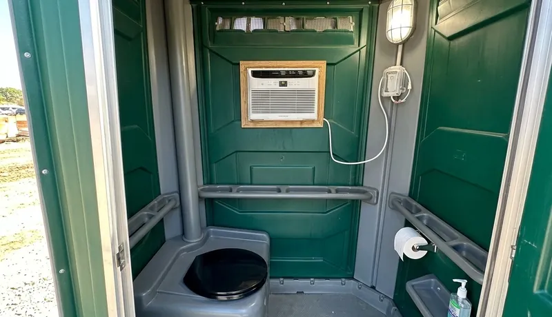 Climate-Controlled Porta Potty