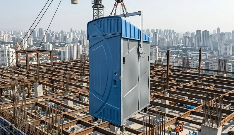 High-Rise Porta Potty